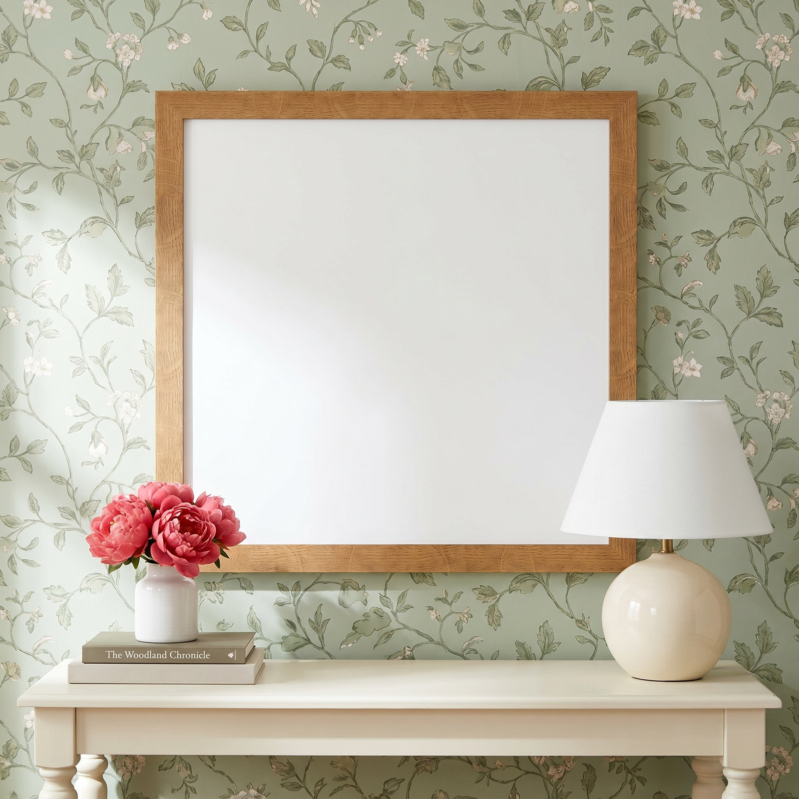 California Dreaming by Laura Evans, 29" H x 41" W x 1.5" D, Natural Framed Paper