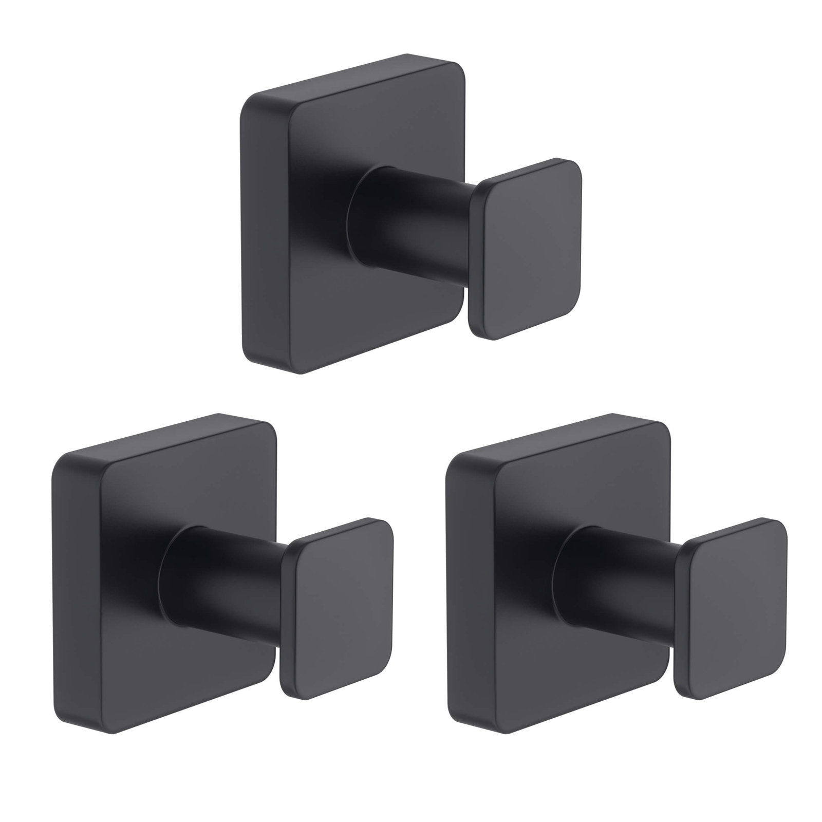 Blaze Wall-Mounted Towel Hook, Matte Black
