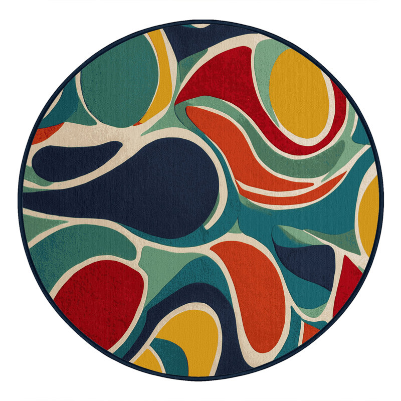Witty Loop Rug, Round 4'