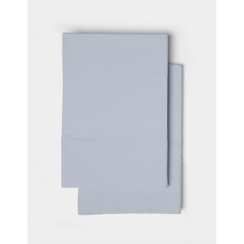 Soft-Wash Cotton Pillowcases, Standard Pillowcase, Shore