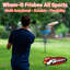 Wham-O Frisbee All Sport Disc 140g, 9,85 pouces, durable et antidérapant pour jeux de plein air - paquet de 2