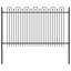 Powder-Coated Steel Fence Panels Included-124587393