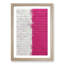 Wall Divided in Abstract - Picture Frame Graphic Art Print-55760481-55760485