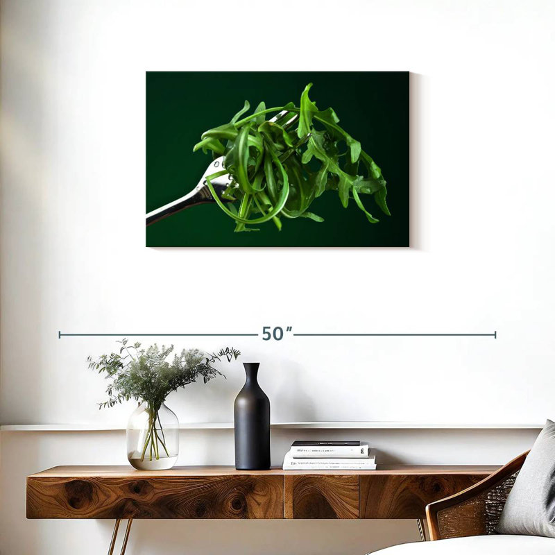 Goût de roquette, H 20 po x l 30 po