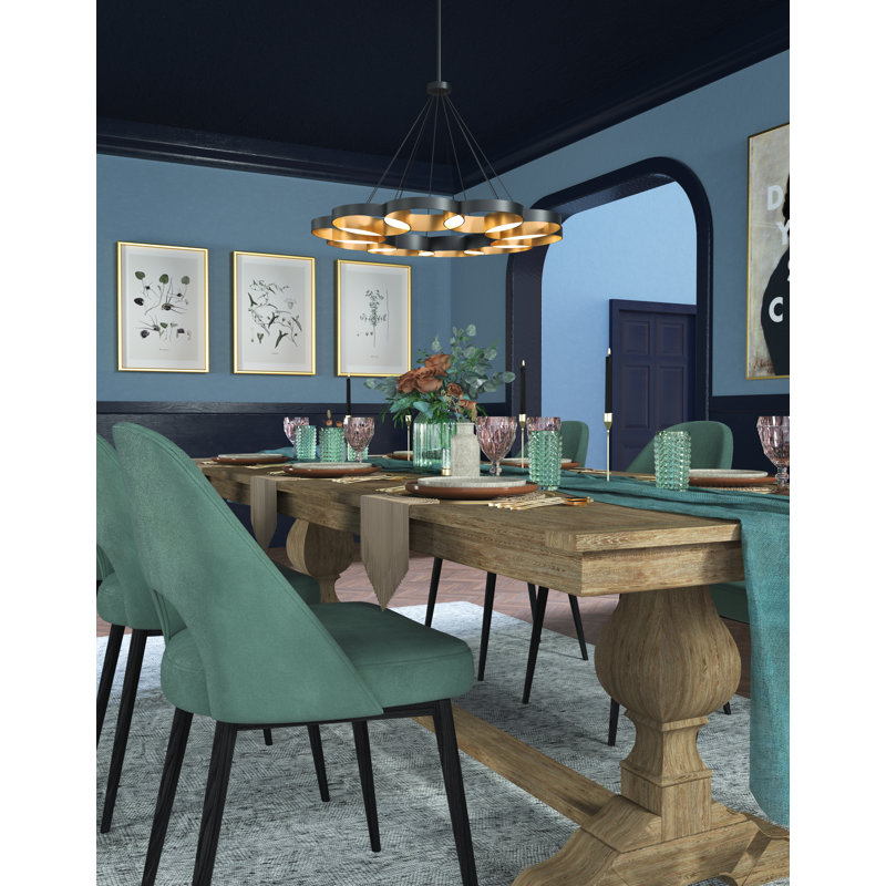 Maestro 1 - Light LED Pendant, Black/Gold
