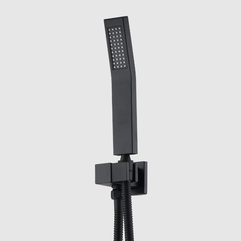 Ceiling Mounted Shower System In Model - 10" Head & Handheld, Brass, Mimics Natural Rainfall Sensation, Self-cleaning Nozzle, Suits American Standard Pipe Connections With Handheld Head,