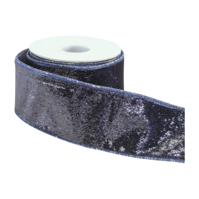 Ruban de velours câblé (ensemble de 2), Bleu