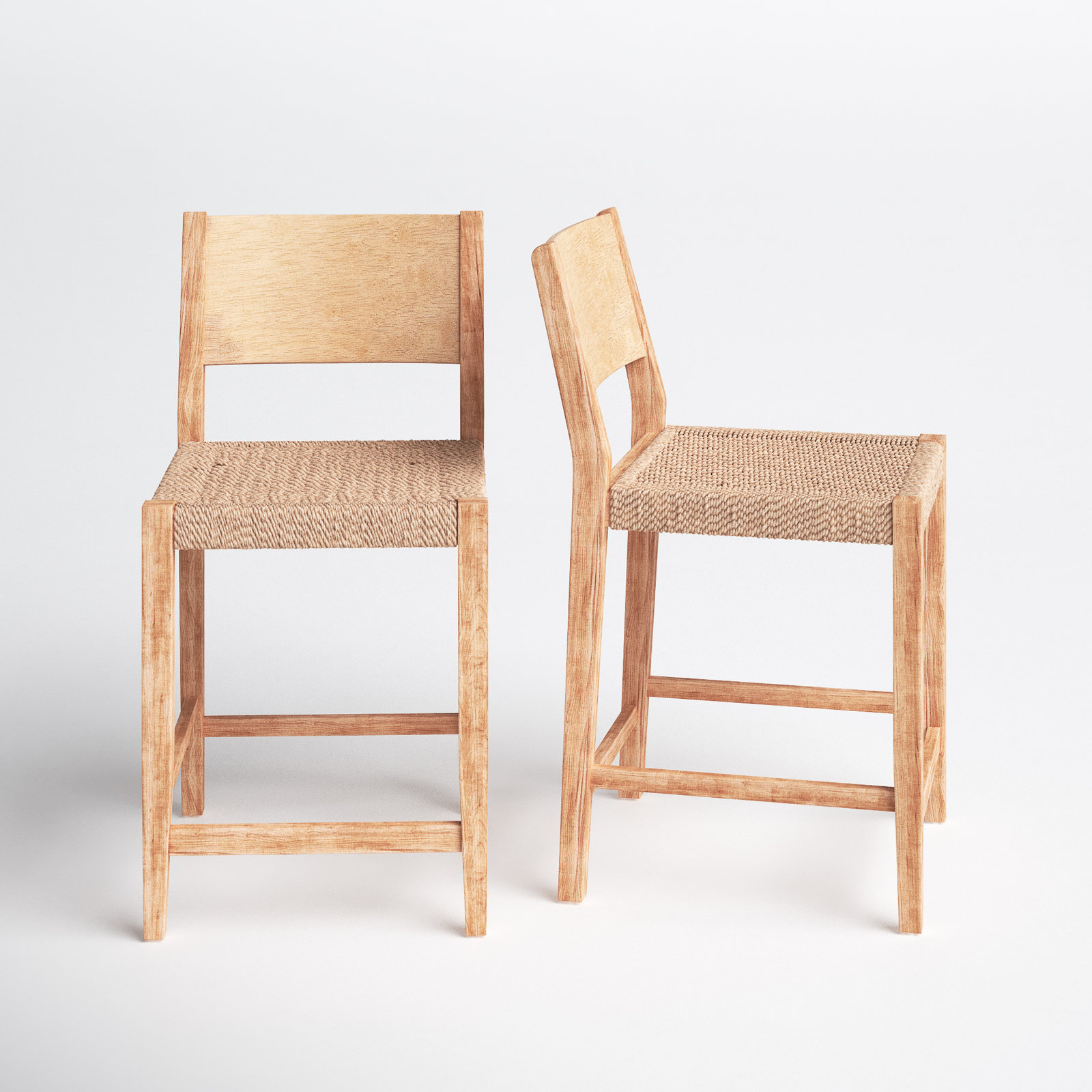 Alistair Counter & Bar Stool, Counter stool (24” Seat Height), Natural