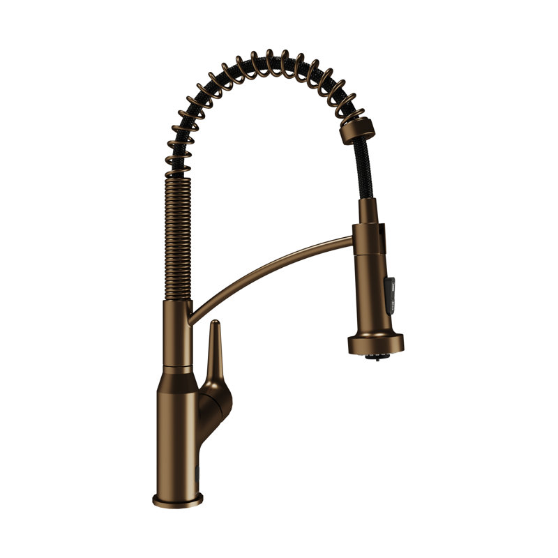 Karran Scottsdale Pull Down Touchless Kitchen Faucet, Copper