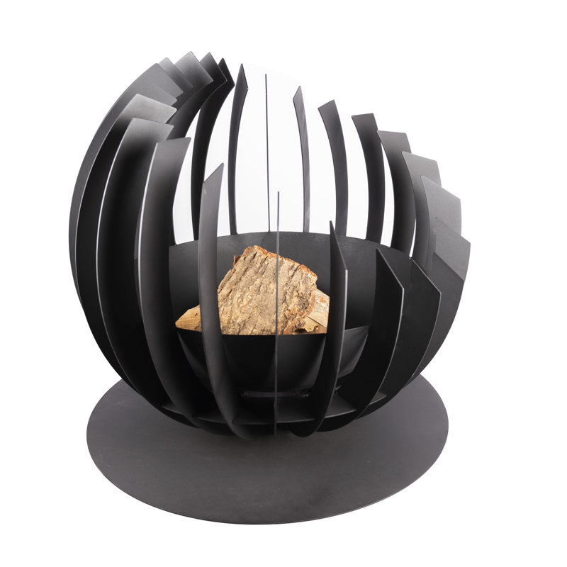 Barkley Novelty Steel Wood Burning Smokeless Fire Pit