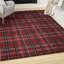 Tapis rouge carreauté Hankinson Prague-96678085