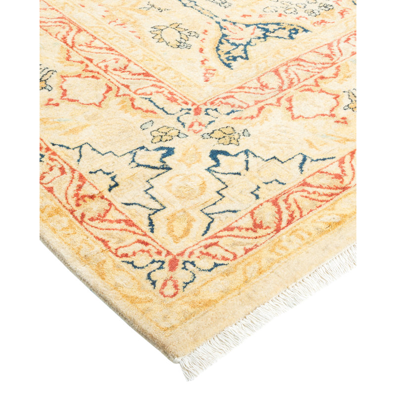 Classic One-of-a-Kind 6' 2" X 9' 1" Hand Knotted Area Rug
