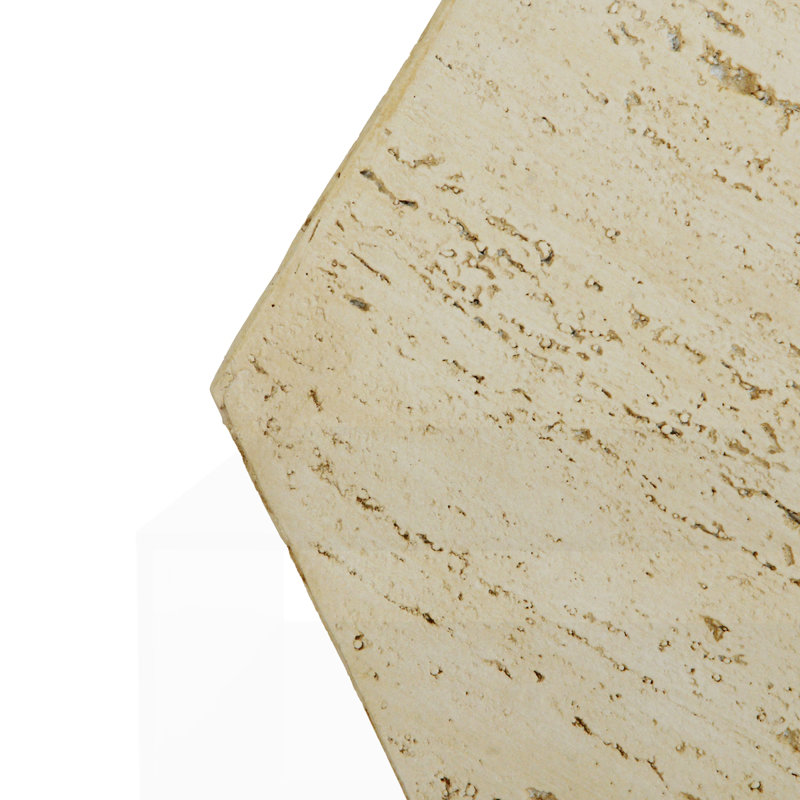 MGO Hexagonal Archaistic Side Table