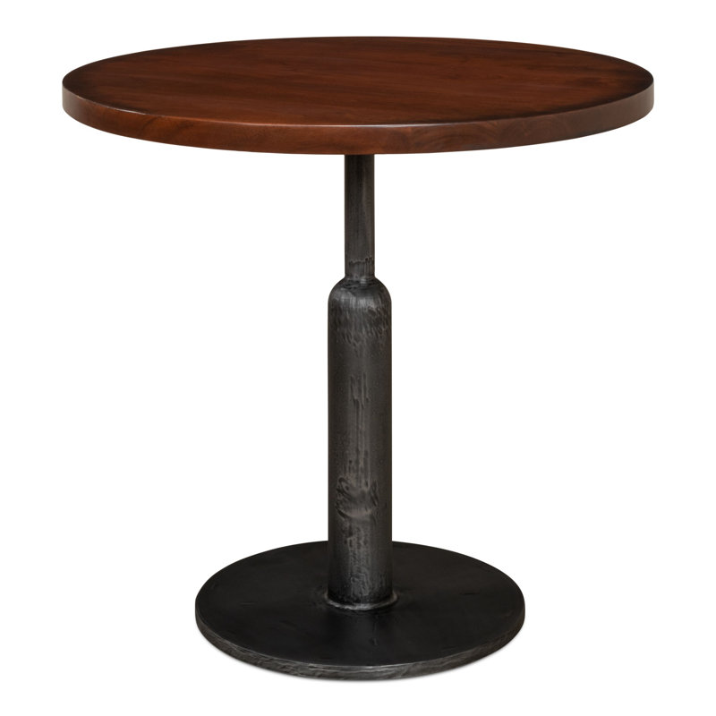 Bungaroo Round Walnut Wood Dining Table