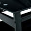 Table basse à plateau relevable en verre