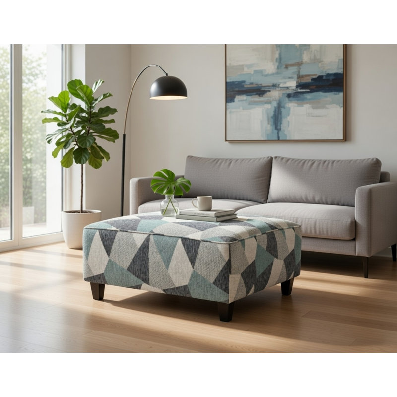 Repose-pieds Reigate, Mélange de polyester Terrazzo