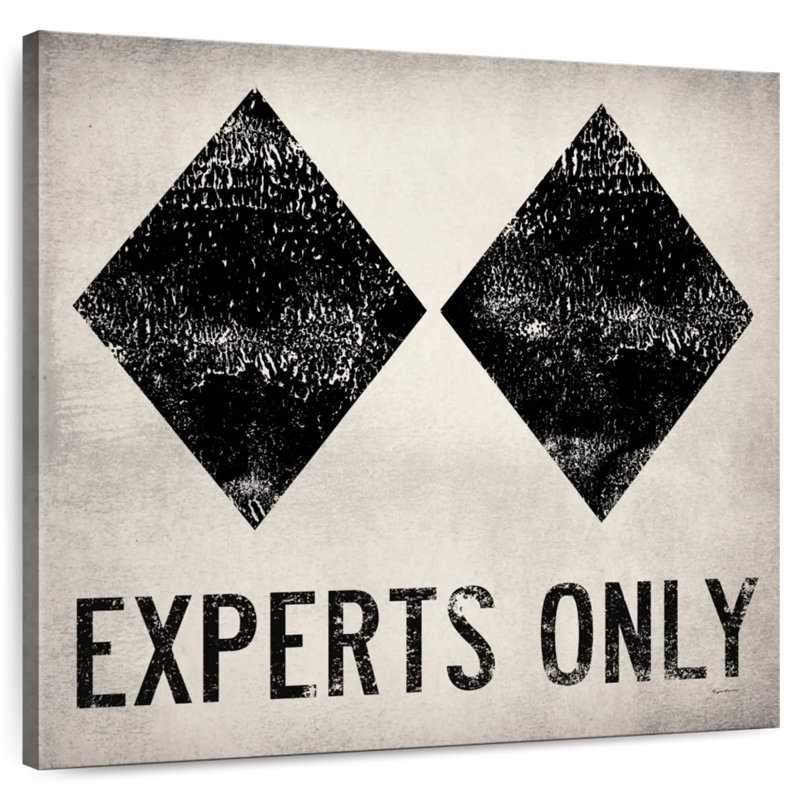 Réservé aux experts - blanc