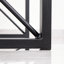Mireille Oak Solid Wood Top Metal Base Dining Table-194432057-194432001