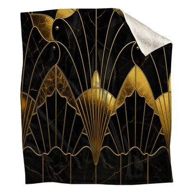 Couvertures dorées Art Deco