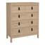 Ameiya 82.3cm W 5 - Drawer Chest of Drawers