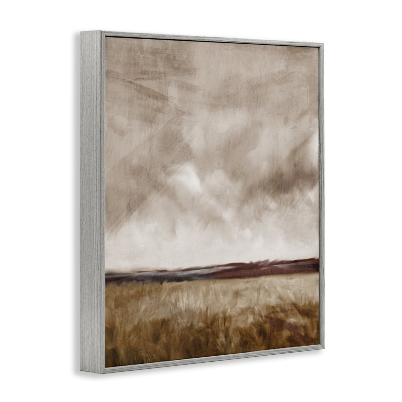 Giclée encadrée ciel d'automne couvert, design par Kim Allen, H 30 po x l 24 po, Estampe numérique Farmhouse