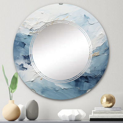 Asiri - Miroir mural moderne rond