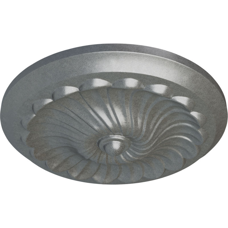 Médaillon de plafond en spirale Endurathane, Platinum