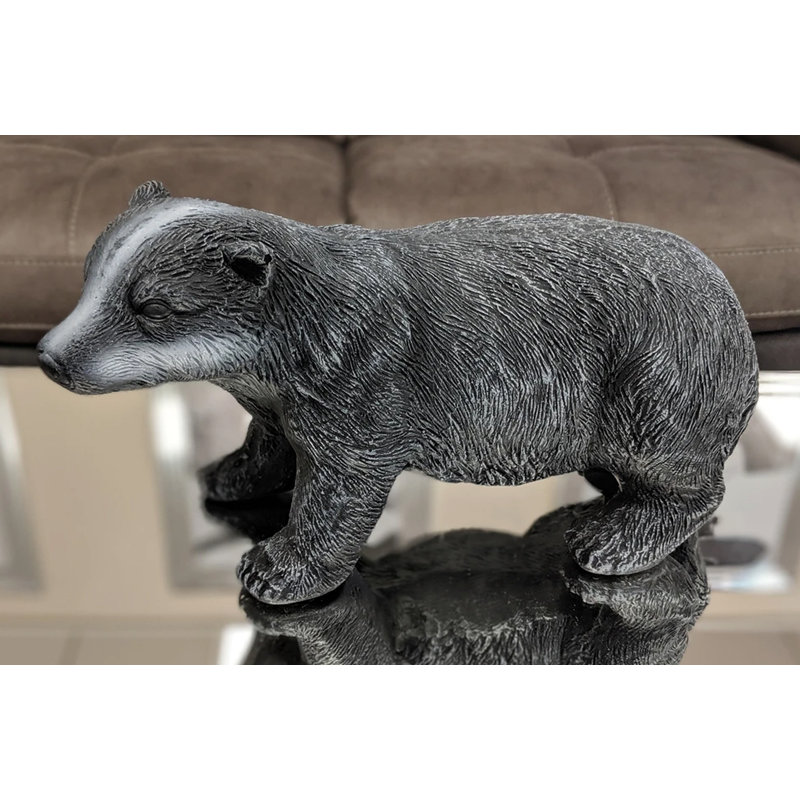 Decoteau Animals Weather Resistant Fiberstone Garden Statue