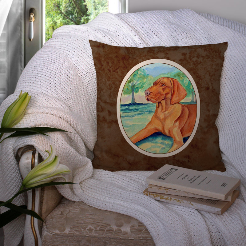  Vizsla 14" Throw Pillow