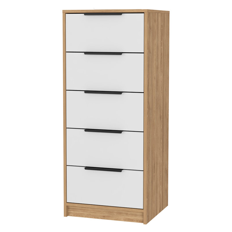 Commode 5 tiroirs, commode verticale, Multi-couleur