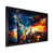 Impression noire sur toile encadrée sélectionné