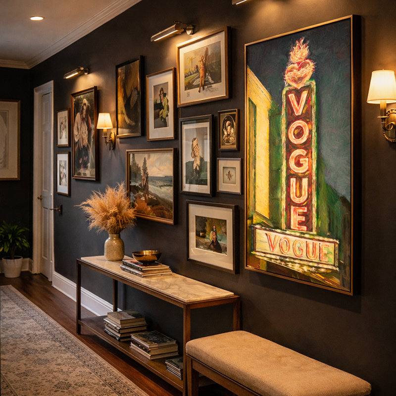 Peinture Vogue Theatre Marquis par Aine