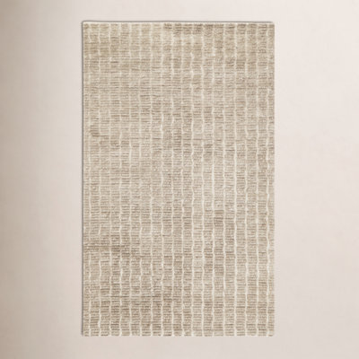 Debra Hand-Tufted Striped Wool Rug