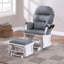 Fauteuil oscillant avec repose-pieds