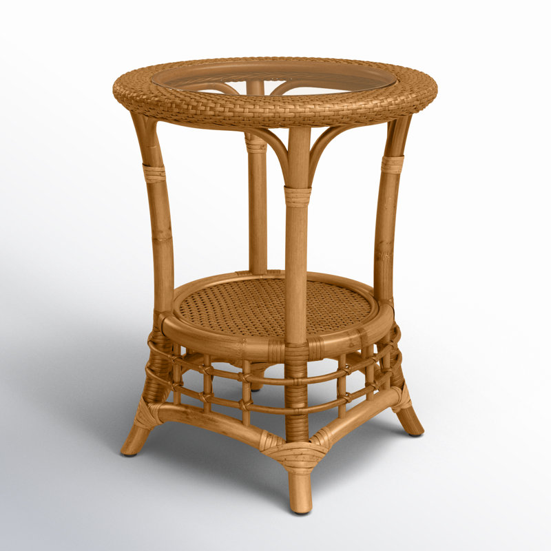 Luca End Table, Honey