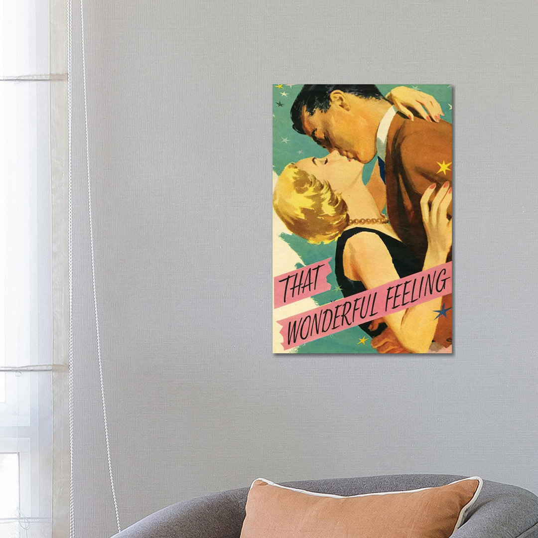 1954 That Wonderful Feeling Magazine Plate von The Advertising Archives - Gallery-Wrapped Canvas Giclée on Canvas