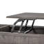 Table basse à plateau relevable avec compartiment caché, tablette ouverte et bureau réglable-1673594188