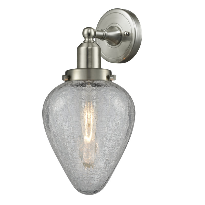 Wendling Armed Sconce, Brushed Satin Nickel, Incandescent