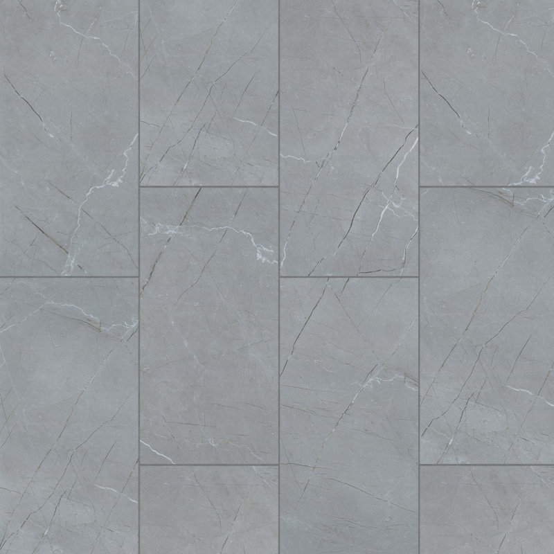 Carrelage de sol et de mur en porcelaine mate 12 po x 24 po Trinova, Lunara