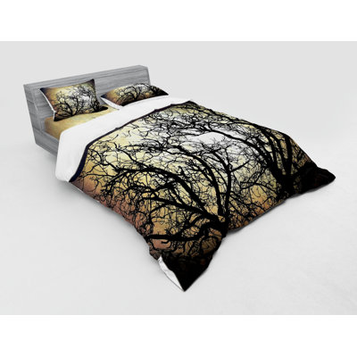 Horror Rustic Duvet Cover