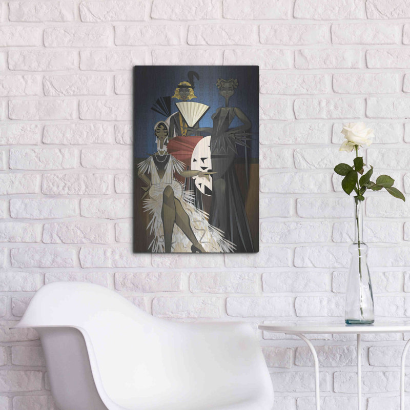«Harlem Nights» par Jaleel Campbell, H 24 po x l 16 po