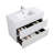 Schear 35.8 " W Free Standing Wall Mounted 1 Single Vanity Bathroom Vanity With Resin Top-1247085984-1247085991
