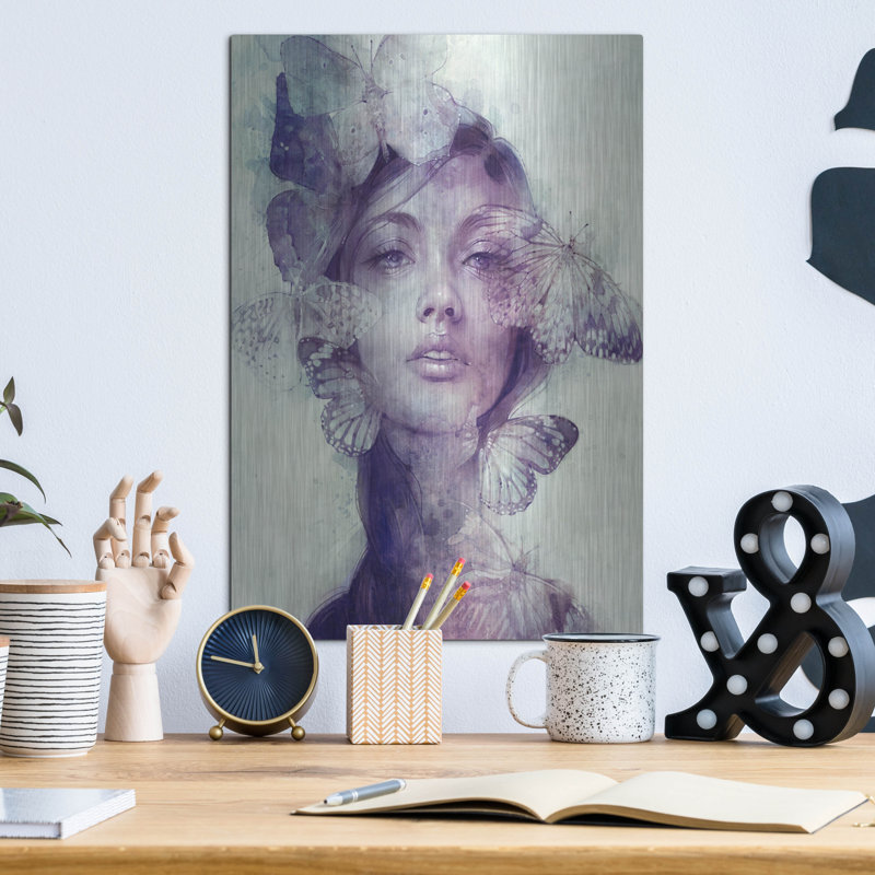 «Adorn» par Anna Dittman, art mural en métal de luxe «Adorn» par Anna Dittman