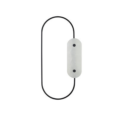 Stonewall 1 - Light LED Armed Sconce