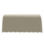 Auvent fixe en tissu acrylique Awann Savannah-112648027-112648029