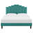 Elise Performance Velvet Platform Bed-2061665733-2061665757