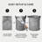 Chessman Fabric Laundry Hamper with Handles