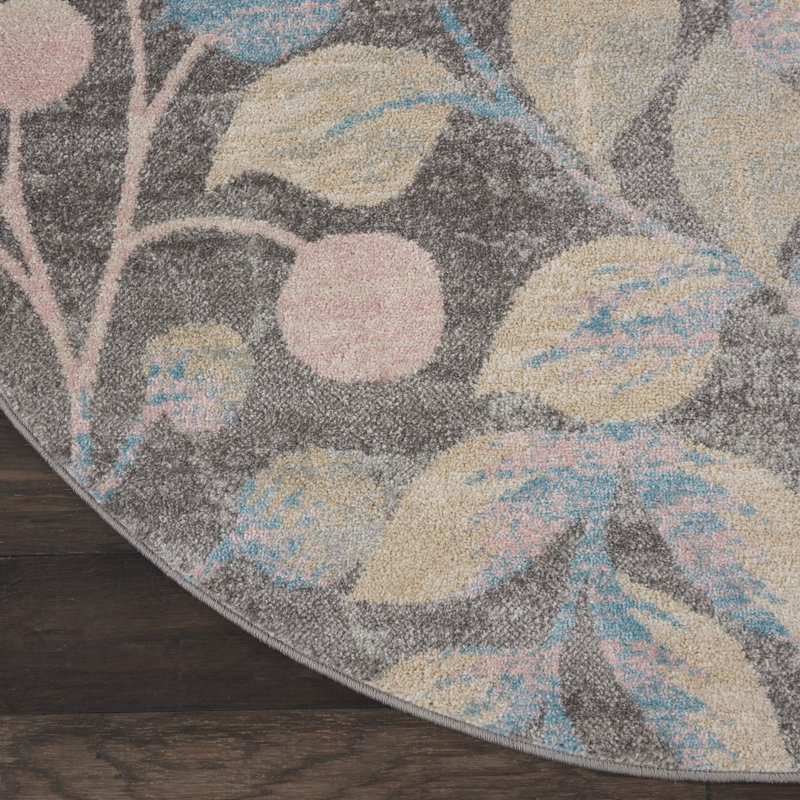 Indoor Rug, Round 5'3"