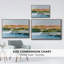 Toile tendue avec cadre Marshland View II-94354958-94354963