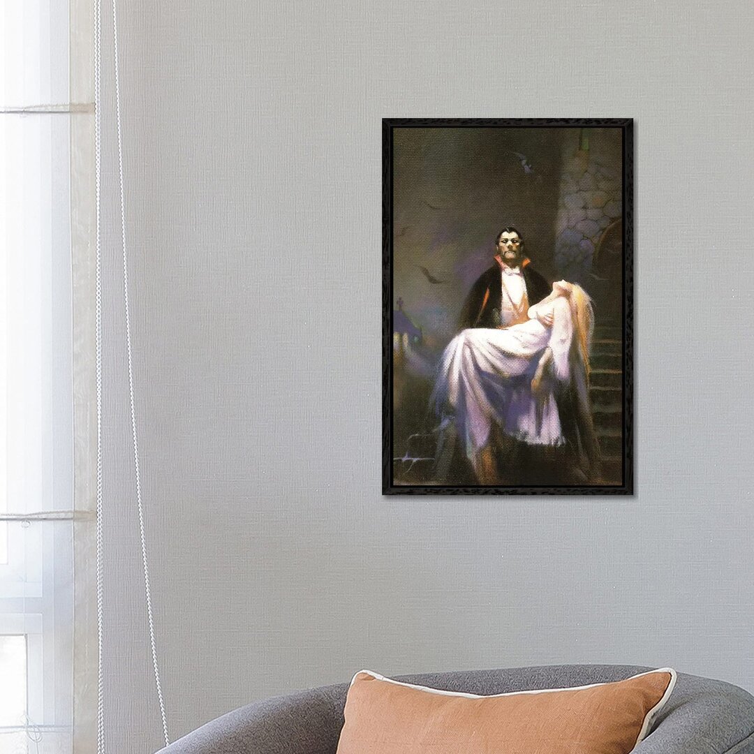 Leinwandbild - Kunstdruck „Dracula's Bride” von Frank Frazetta